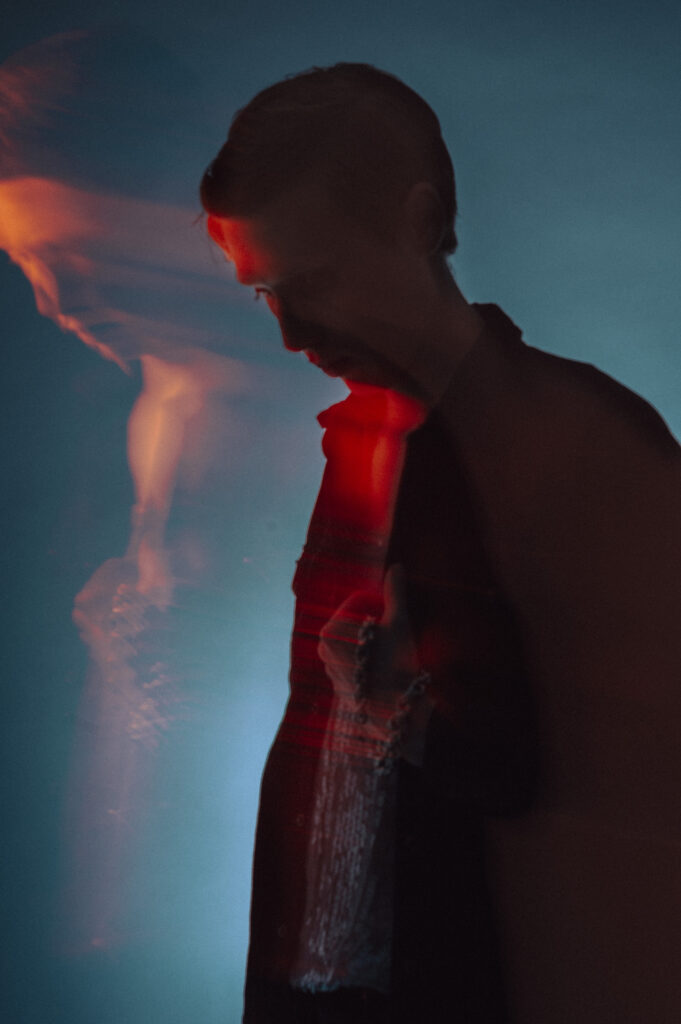 Color Gel Portraits Emil - Sabine Kneidinger Photography