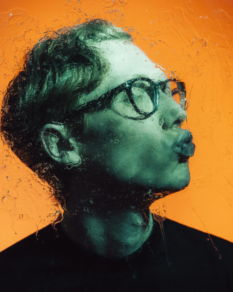 Color Gel Portraits Emil - Sabine Kneidinger Photography