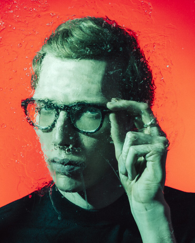 Color Gel Portraits Emil - Sabine Kneidinger Photography
